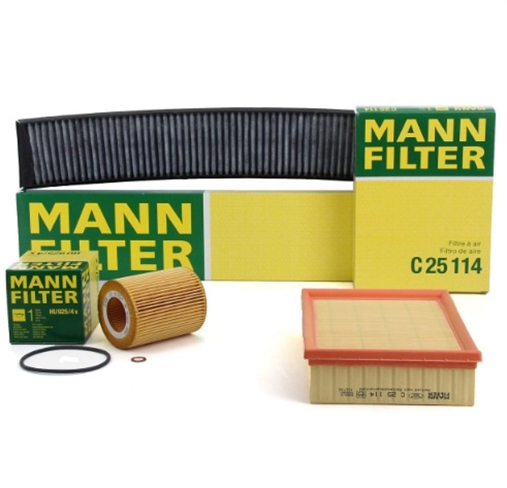Bmw E46 Kasa 320i M52 Periyodik Bakım Filtre Seti Mann Marka 11421427908-13721730946-64312182458