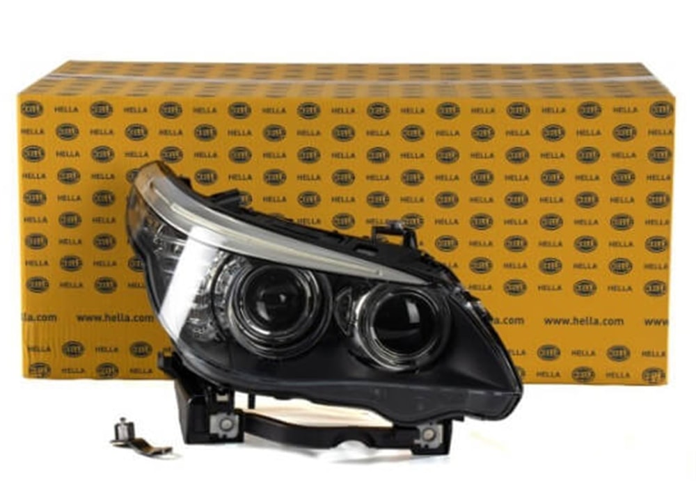 Bmw E60 LCI Kasa Bi-Xenon Sağ Far Komple Hella Marka 63127177752
