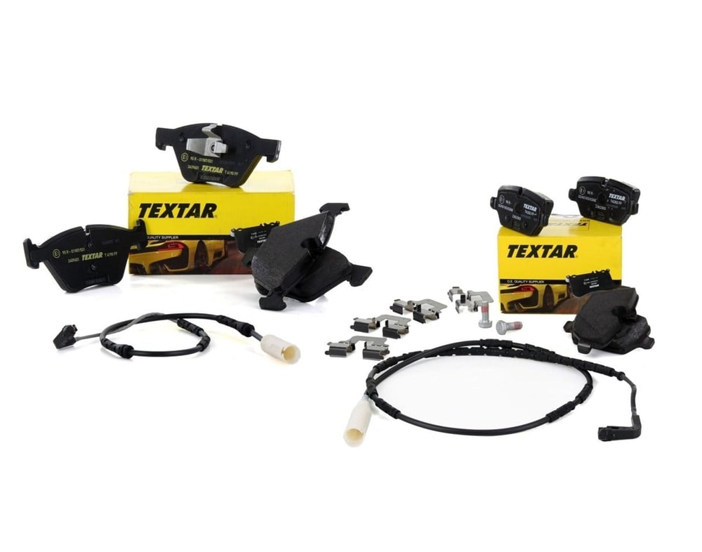 Bmw E90 LCI Kasa 316i Ön Ve Arka Fren Balata Seti Textar Marka 34116777772-34356789439-34216788183-34356789445 
