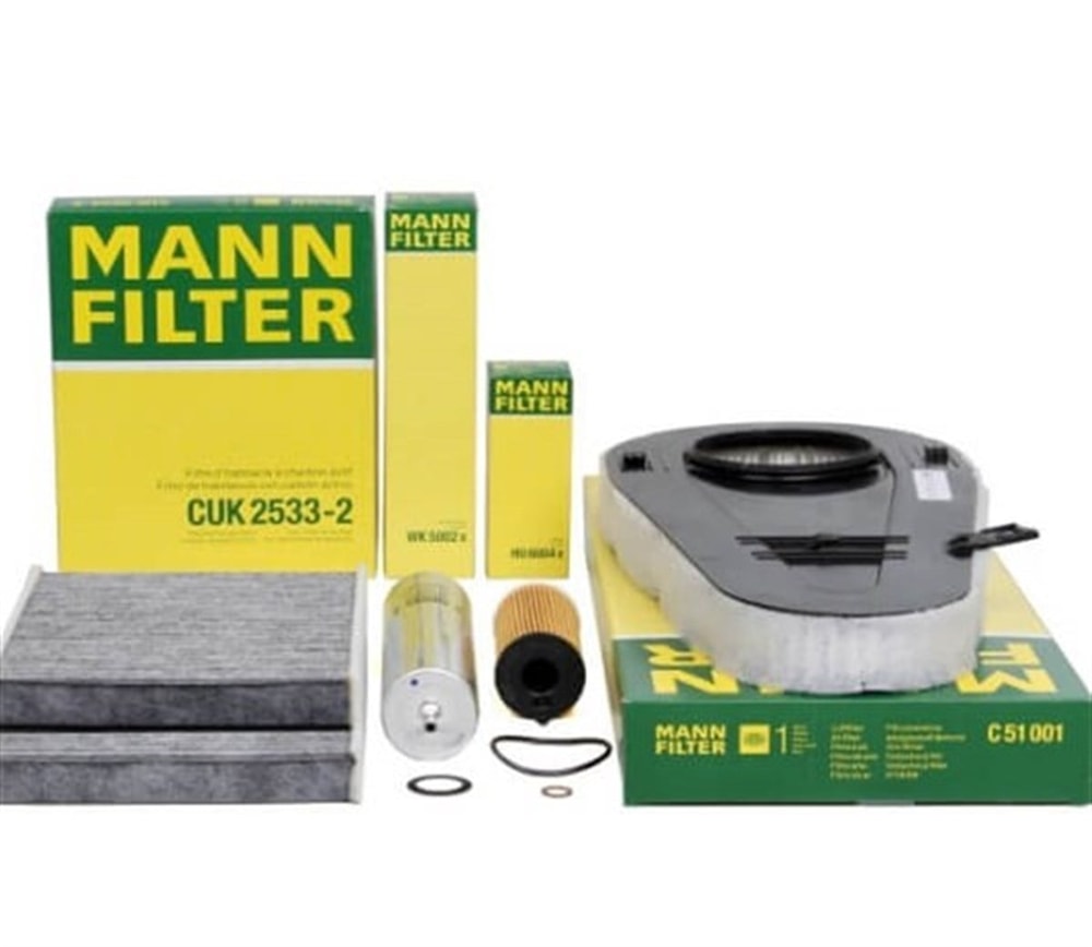 Bmw F10 Kasa 520d Periyodik Bakım Filtre Seti Mann Marka 11428507683-13327811401-13717800151-64119163329