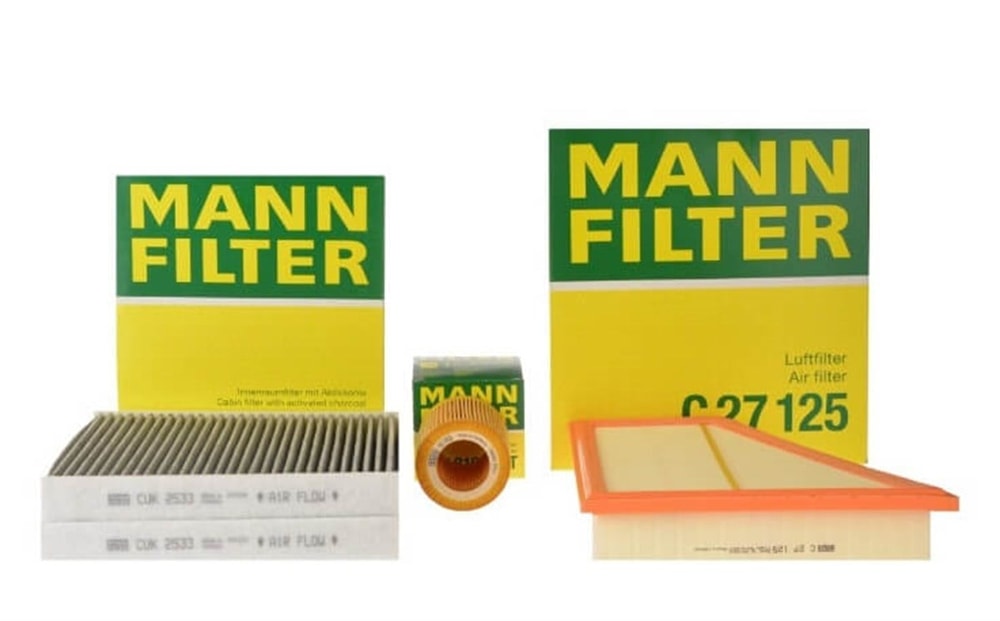 Bmw F10 Kasa 520i Periyodik Bakım Filtre Seti Yağsız Mann Marka 13717582908-11427640862-64119163329