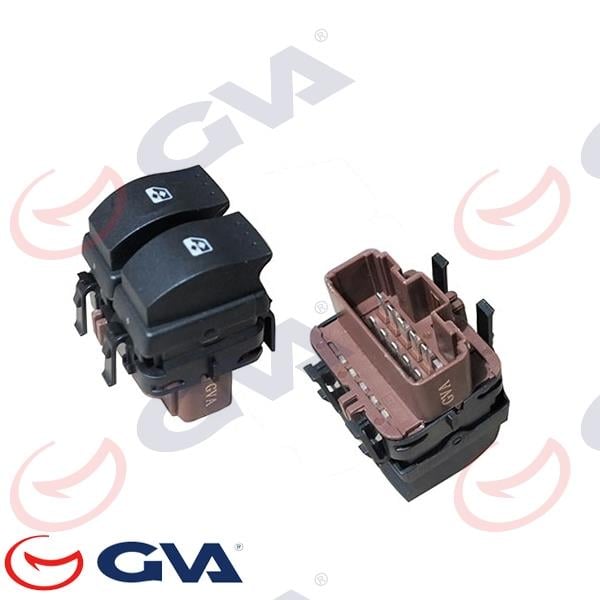 GVACam Açma Anahtarı Ön Sol Megane Iı Lm-- Çiftli 10 Fiş-ÇiftliGVA 8011008