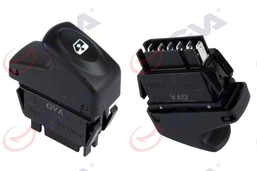 GVACam Açma Anahtarı Sol Megane I-Clıo Iı-Kangoo 98-05 6 Fiş-TekliGVA 8011001