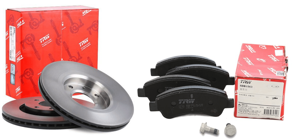 Citroen C-Elyse Ön Fren Disk Takımı Ve Ön Fren Balata Takımı Trw Marka DF4184-4253.38