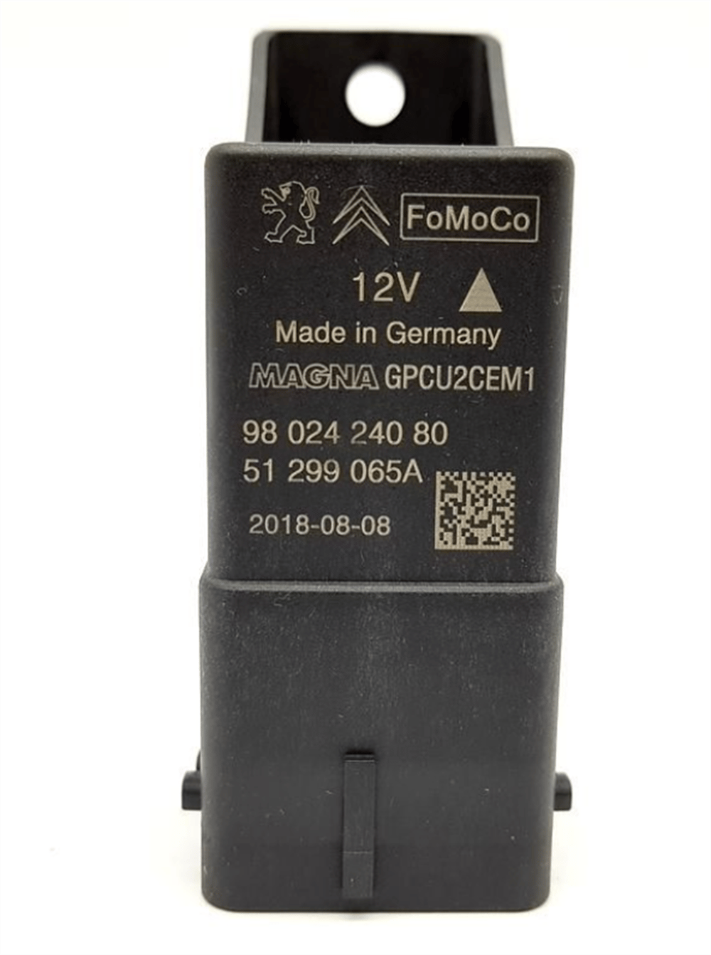 Citroen C-Elysee 1.6 Hdi Kızdırma Buji Rolesi Isıtma Kutusu Psa Marka 9802424080