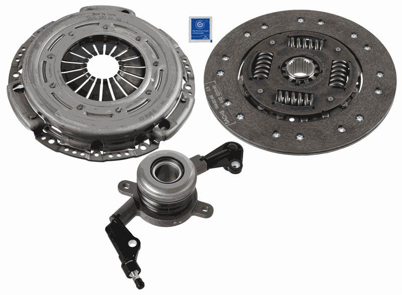 SACHSDebrıyaj Setı Rulmanlı Mercedes Sprınter B901>B905 Volan No: 415023910 Derınlık 7.9MmSACHS 3000990353