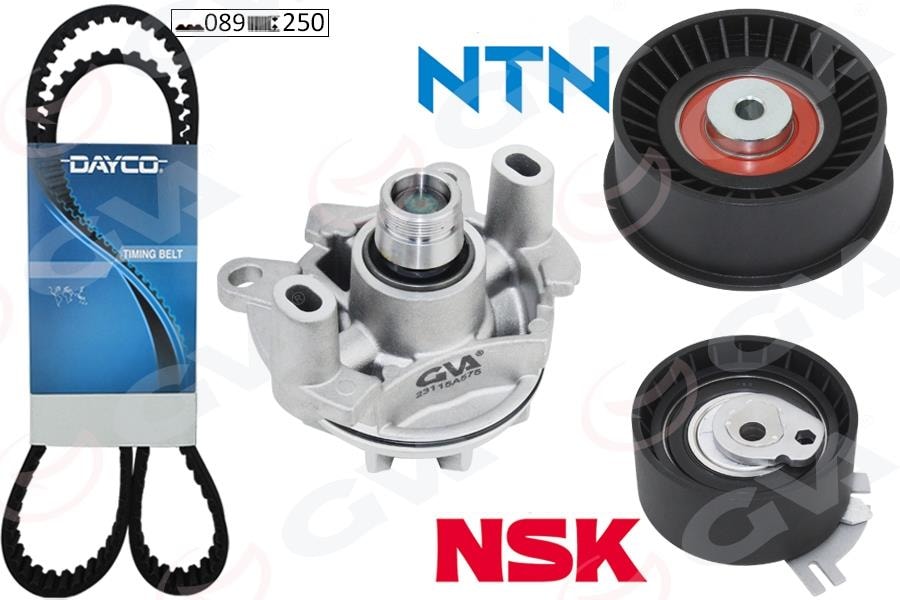 GVADevirdaimli Eksantrik Gergi Kiti 089X250 Master Iı-Movano-Laguna Iı 01 Trafıc Iı 03 2.2Dtı-2.5Cdtı 119A05607rGVA 59WPK1906
