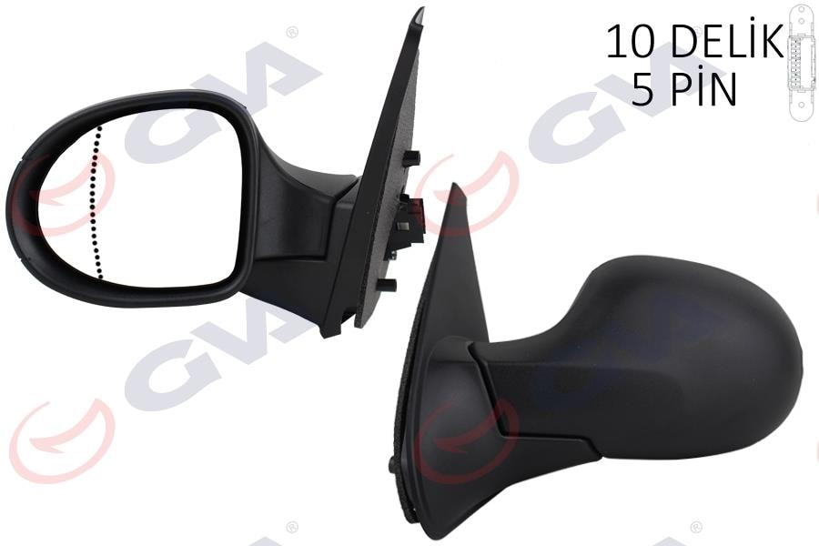 GVADış Dikiz Aynası Sol Symbol Thalıa 08 Elektrikli Isıtmalı Asferik 5 Fiş Vm-6124EhalGVA 1014171