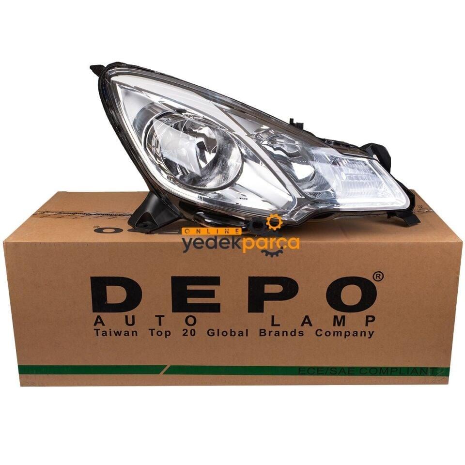 DSDs3 Ön Sağ Far Beyaz Tip Citroen  Depo 552-1134Rmldem5DEPO 552-1134RMLDEM5