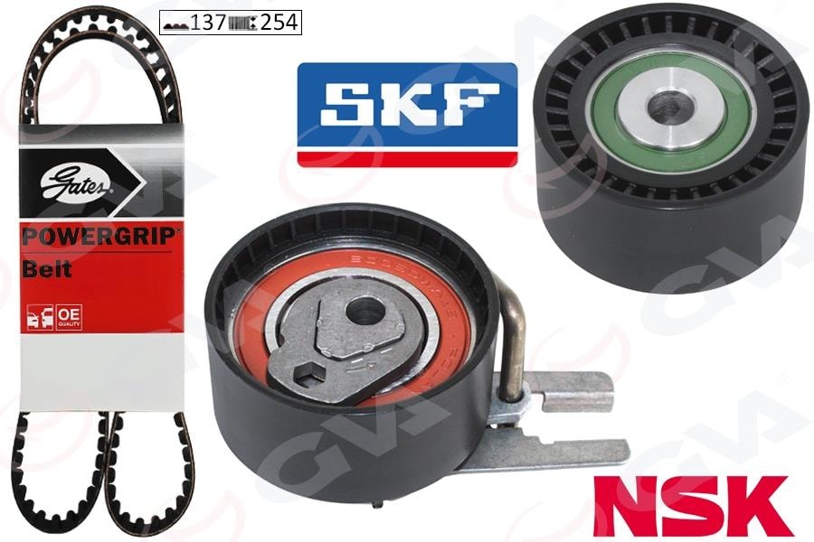 GVAEksantrik Gergi Kiti P206-P207-P307-P308-P407-P3008-Expert-Partner-Berlıngo-Jumpy-C2-C3-C4-C5-GVA 59T4315G