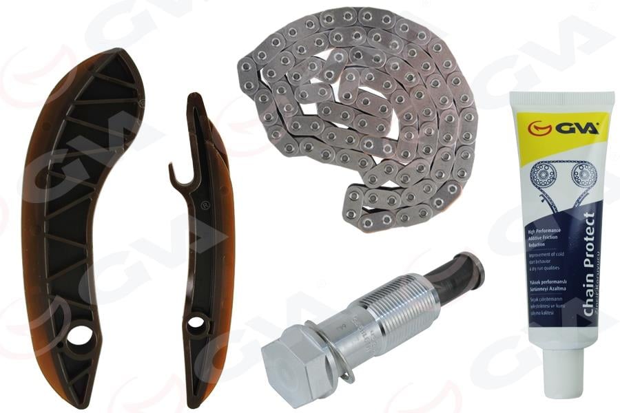 GVAEksantrık Zıncır Setı Ust Bmw N47 M47 N57 B37 B47 B57 E81 E87 F20 F21 E88 E82 F22 F87 E90 F30 F80 E93 E92 F34 E91 F31 F33 F83 F32 F82 F36 E60 F10 F07 E61 F11 E84 E83 F25 F15 F85GVA 59C9990