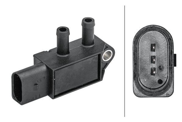 HELLAEzgos Gazı Basınç Sensörü Vw Vw 03N906051b-16115-70668011-551183-551183-16115-16115-30100853-84450-84450-7472515-7472515A1HELLA 6PP009409161
