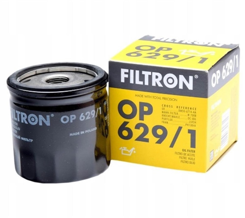 Ford Fiesta 2008-2018 1.25 Yağ Filtresi Benzinli Filtron Marka BM5G6714AA