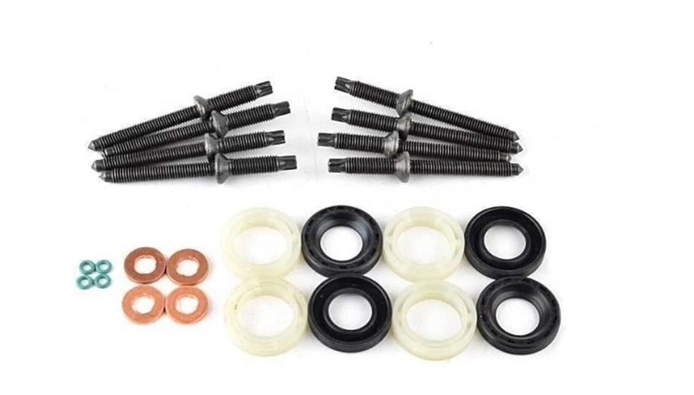 Ford Focus 2005-2008 1.6 TDCI Dizel Enjektör Keçesi Enjektör Pulu Enjektör Fiberi Enjektör Civataları Takımı Full Set Bsg Marka 3M5Q9F593KİTS