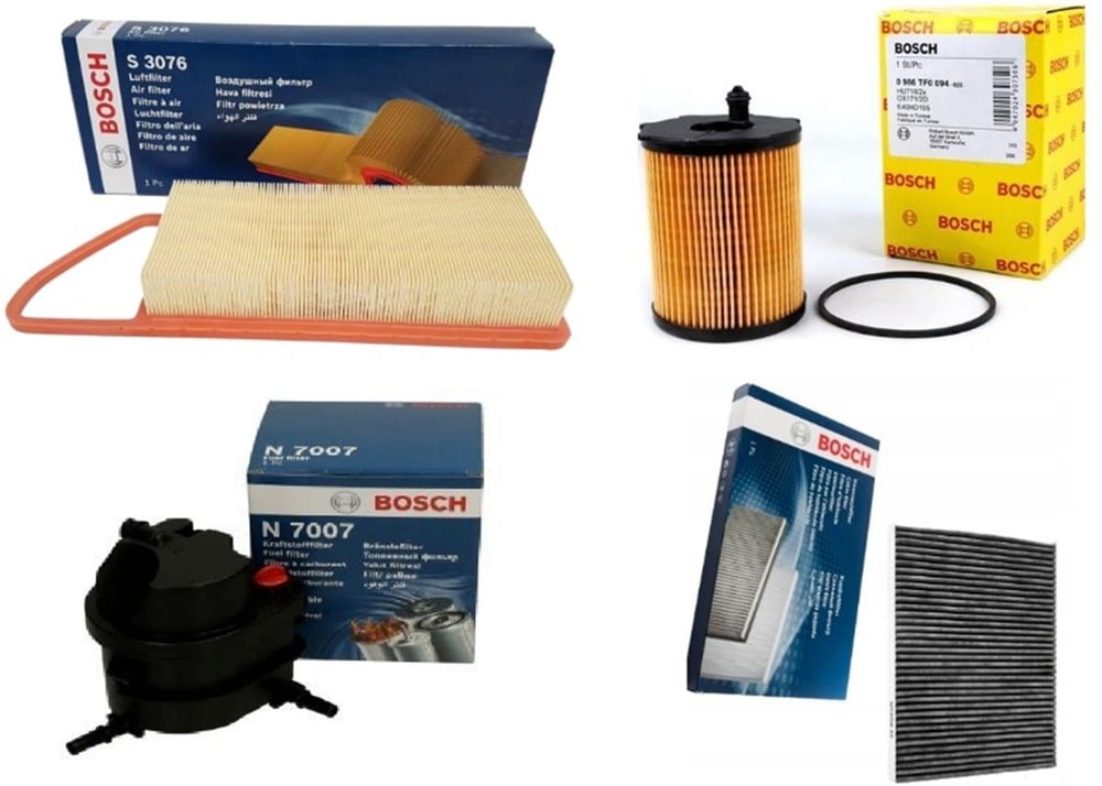 Ford Fusion 2002-2013 1.4 TDCI Periyodik Bakım Seti Bosch Marka 2S6Q9601A1A-2S6Q6714AB-2S6Q9155BA-ME2S6H16N619AA