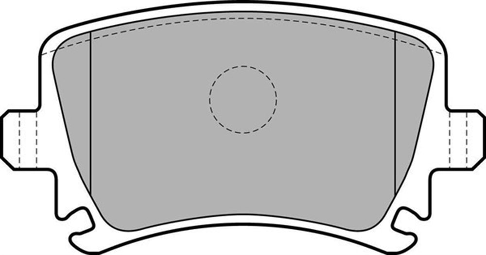 Golf 5 2005 - 2009 Arka Fren Balatası