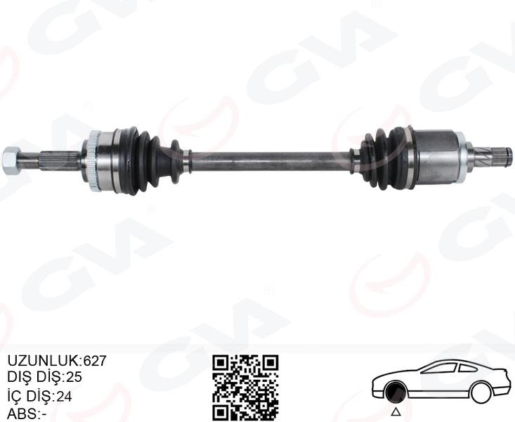 GVAKomple Aks Sol Nıssan Almera 1.5L Qg15de N16 02- Abs LiGVA 4499905