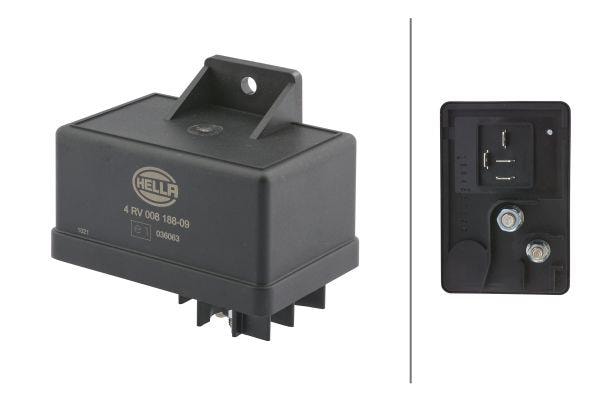 HELLAKumanda Cihazı. Kızdırma Süresi.12V.6-Kutuplu.Citro N/Ferrari/Fiat/Iveco/Peugeot/Rover/Seat/TalbotHELLA 4RV008188091