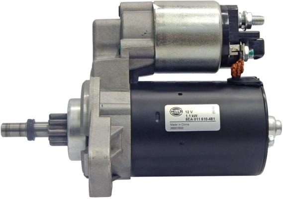 HELLAMarş Motoru 12V Başka Yerden Yataklamalı Audi/Ford/Seat/Skoda/VwHELLA 8EA011610481
