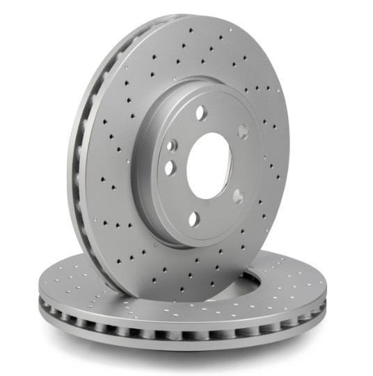 BOSCHMercedes W176 Kasa A160 Ön Fren Disk Takımı (Delikli) Bosch Marka A2464212512A2464212512