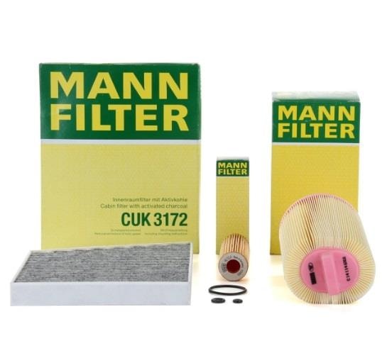 MANNMercedes W211 Kasa E200 Kompressor Periyodik Bakım Filtre Seti Mann Marka A2710940204-A2118300218-A2711800109A2710940204-A2118300218-A2711800109
