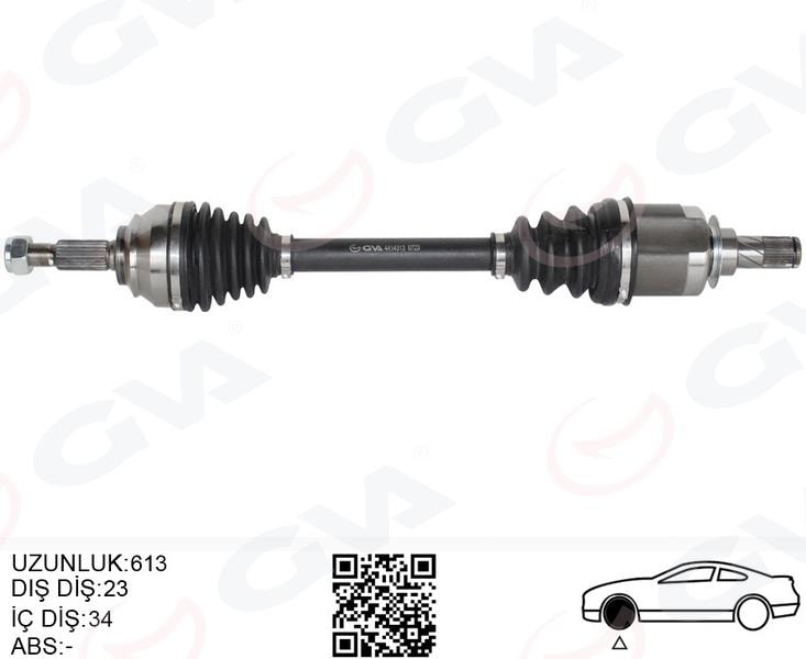 GVAÖn Aks Sol Renault Clıo Iv 1.5 Dcı A-T 12-GVA 4414313