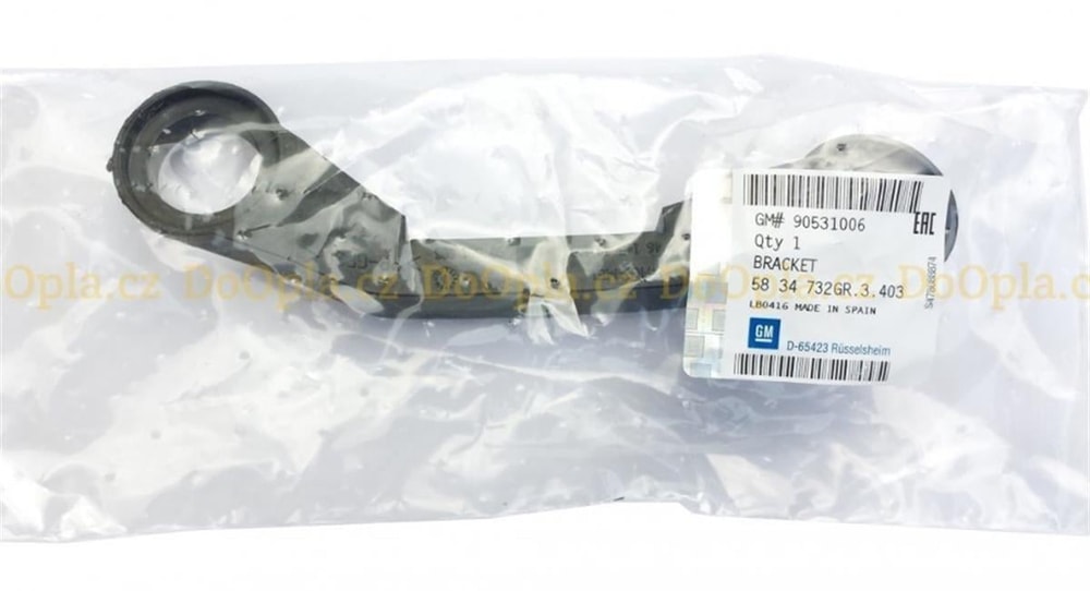 Opel Astra G Hava Filtre Kutu Ayağı Orjinal Marka 5834732