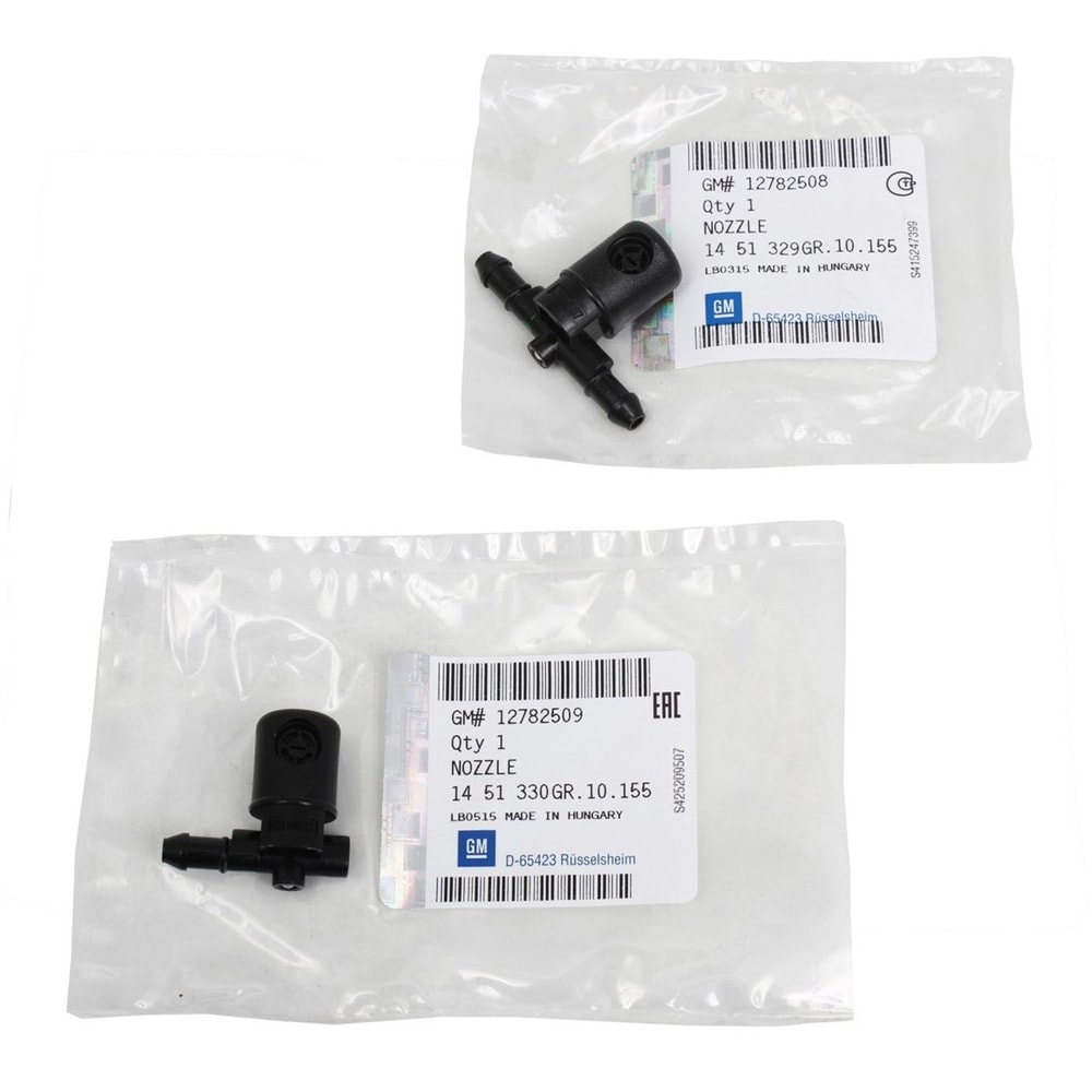 Opel Astra H -Washer Jet Silecek Memesi Sağ Sol Takım Orjinal Gm Marka