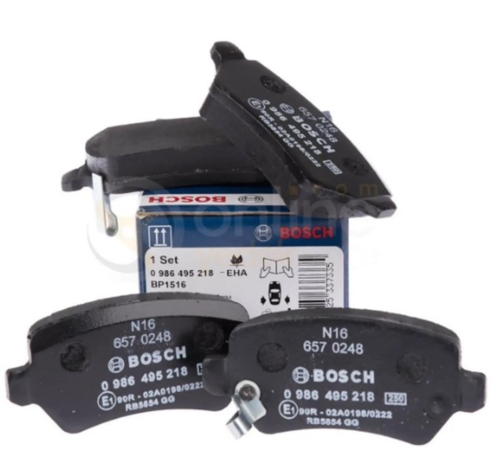 Opel Astra H Arka Teker Diskli Fren Balata Takımı Bosch Marka 1605995-1605122