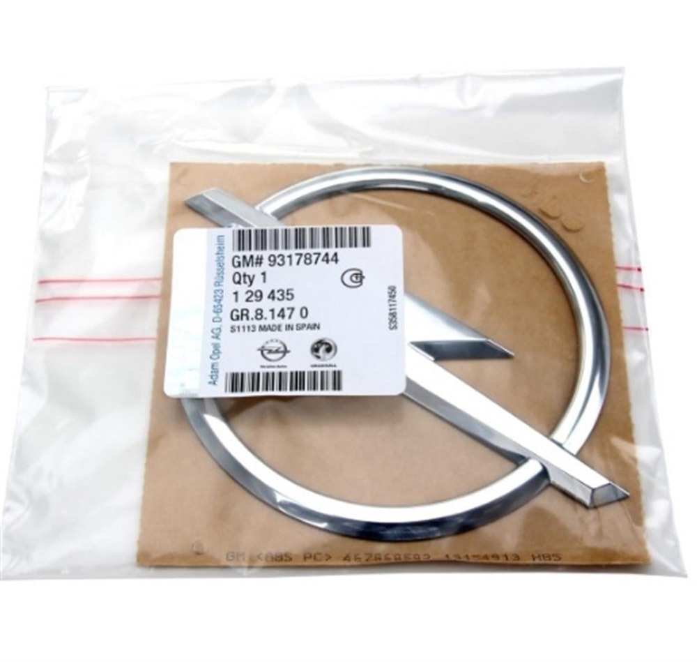 Opel Astra H Sedan Arka Opel Amblemi Orijinal Marka 129341