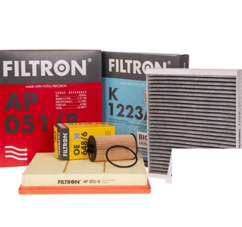 Opel Astra J 1.6 Benzinli 115 BG Bakım Filtre Seti Karbonlu Filtron Marka 650172(5650359)-835056-1808246