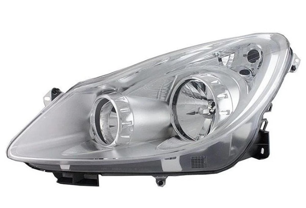 Opel Corsa D 2007 - 2010 Model Arası Sol Far (Sürücü Tarafı) Depo Marka 1216189
