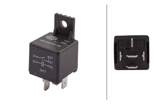 HELLARole 12V 40A 5 Girisli Universal Cv 4Ra933791121-3906604M1-332019150-75613211-332014125-933791061-35998-1235893-4Ra003510267-3539335M92-HELLA 4RA933791061