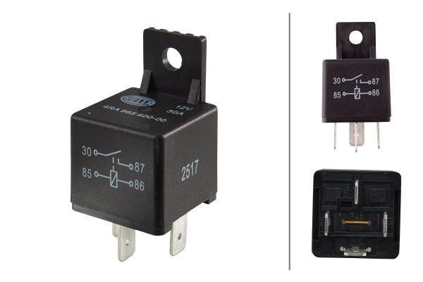 HELLARöle 4-Kutuplu 12V 30A Kapayıcı 61311353789-6050578-6059235-03022170-515001750-43206400-672599HELLA 4RA965400001