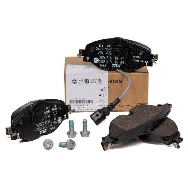 SeatSeat Leon 2013 Model Sonrası Büyük Tüp Ön Fren Balata Takımı Orijinal Vag / Orjınal 8V0698151sVAG / ORJINAL 8V0698151S