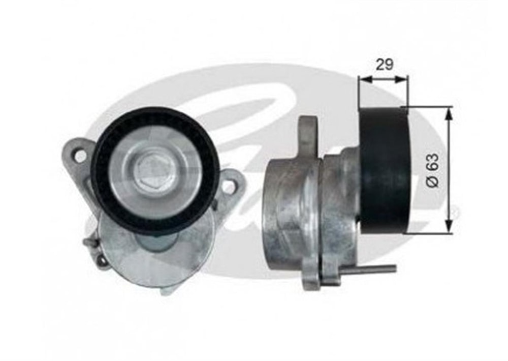 Skoda Octavia 2013 - 2017 1.6TDI CLH Şarz Gergisi Gates 04L903315A
