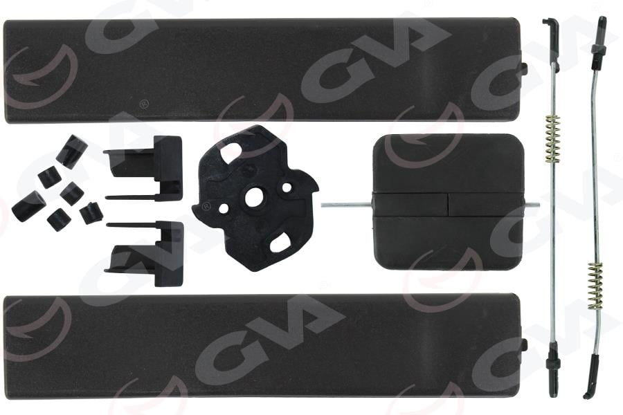 GVASürgülü Cam Tel Seti CaddyGVA 9104164
