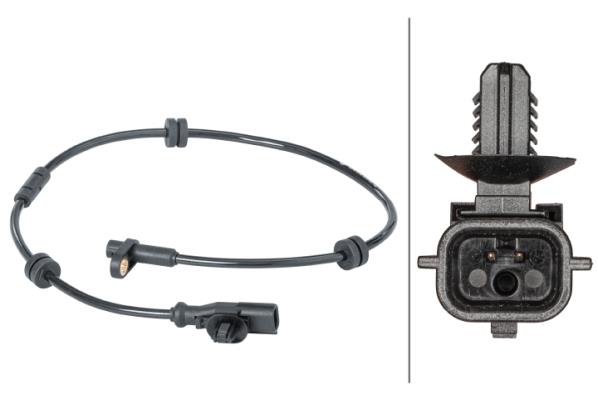 HELLATekerlek Hız Sensörü.12V.Aktif Sensör.2-Kutuplu.Ford Ecosport-Fiesta-KaHELLA 6PU012679631