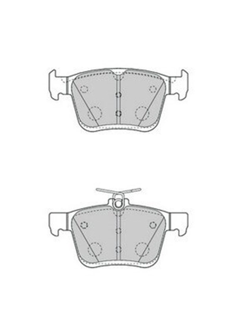 Tiguan 2016 Model Sonrası Arka Fren Balata Takımı Ferodo Marka
