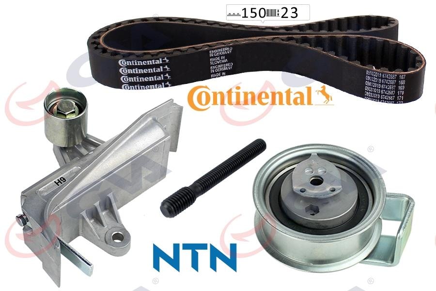 GVATriger Seti 150X23 Passat1.8T 01-05 2.0 01-05 -A4-A6 1.8T Bfb-Awm-Awt-Alt K045491xs KütüklüGVA 59T7528