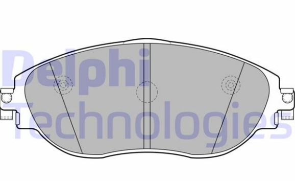 DELPHİVolkswagen Caddy  Ön Fren Balatası Delphi Marka 2K5698151E2K5698151E