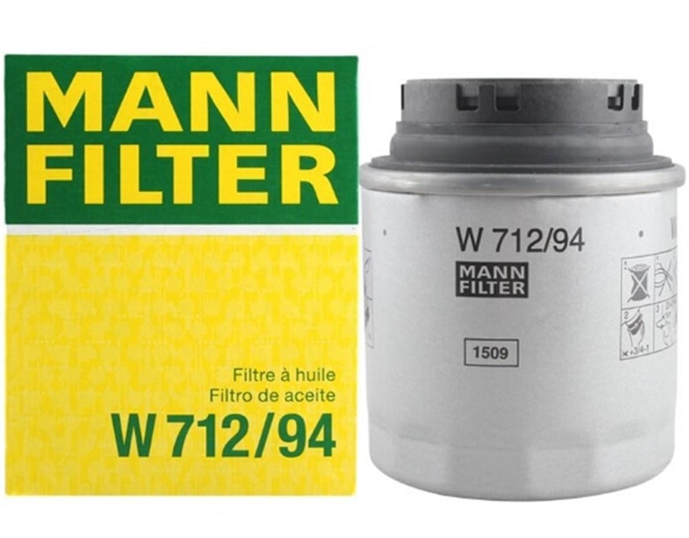 Volkswagen Polo 1.4 GTI 180 BG Yağ Filtresi Mann Marka 03C115561D