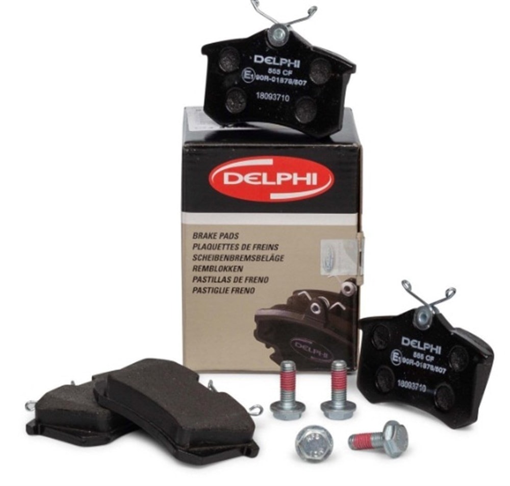 Volkswagen Polo 2000 - 2002 Arka Fren Balatası Delphi Marka 7701207695