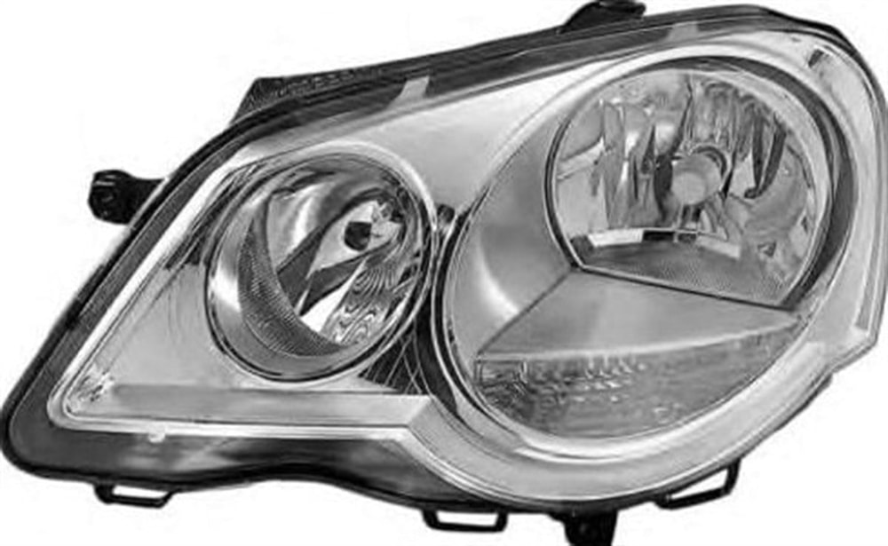 Volkswagen Polo 2005 - 2009 Far Komple Sol Depo Marka 6Q1941008AJ