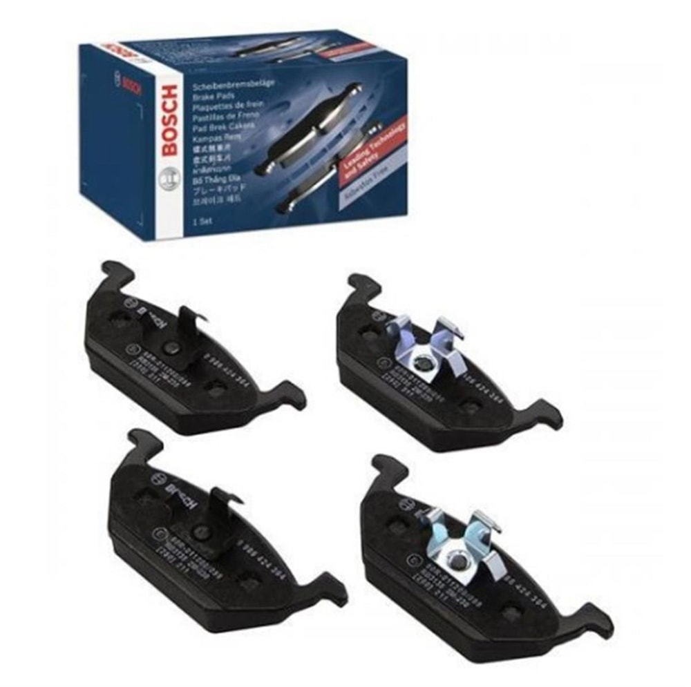 Volkswagen Polo 2010 Model Sonrası Ön Fren Balata Takımı Bosch Marka 6Q0698151