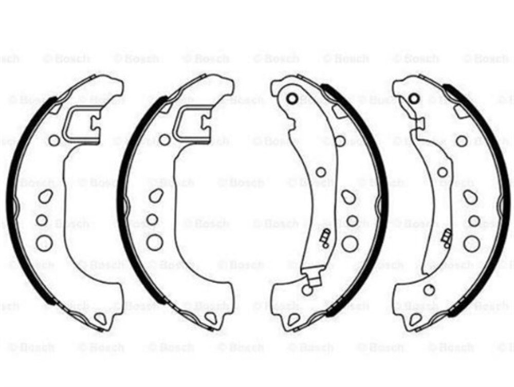 Volkswagen Polo 2018 Model Sonrası Arka Kampana Fren Balatası Bosch 2Q0698525A