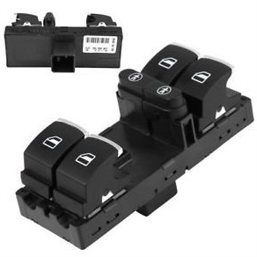 Volkswagen Touareg 2011 Model Sonrası Sol Ön Cam Açma Düğmesi Takım Gva Marka 7P6959857