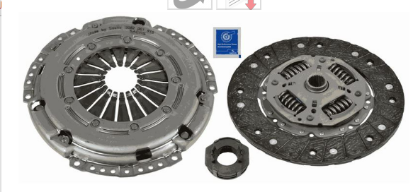 SACHSVolkwagen Caddy Debriyaj Seti (Rulmanlı) Sachs Marka  03L141025Q03L141025Q