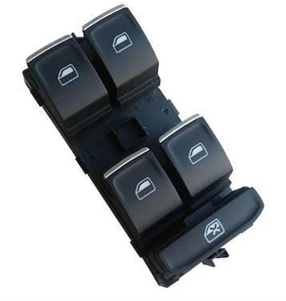 Volswagen Passat 2015 Sonrası Sol Şoför Tarafı ( Nikelajlı ) Tip Cam Düğmesi Bsg Marka 5G0959857A