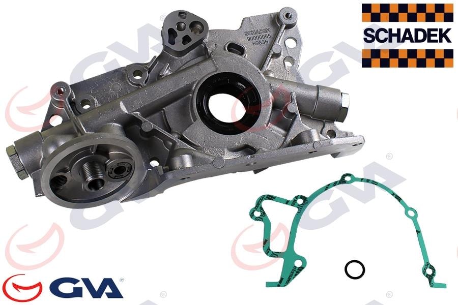 GVAYağ Pompası Yuvarlak Vectra B-Astra F-Omega B-Calıbra 1.8-2.0 16V X18xe-X20xev-C20sel-C18xe SchadekGVA 5790111